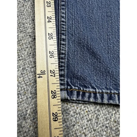 Levis 559 Jeans Mens 40x30 Relaxed Straight American Workwear Denim Wash - Picture 4 of 12
